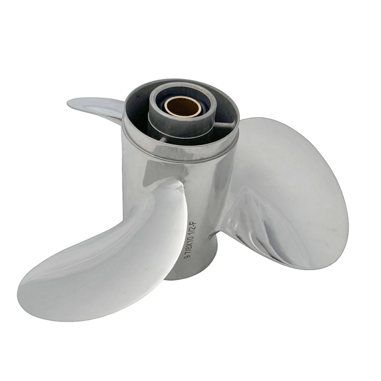 Boat Propeller 9 7/8x13 for Yamaha 25-30HP Stainless Steel 10 Tooth