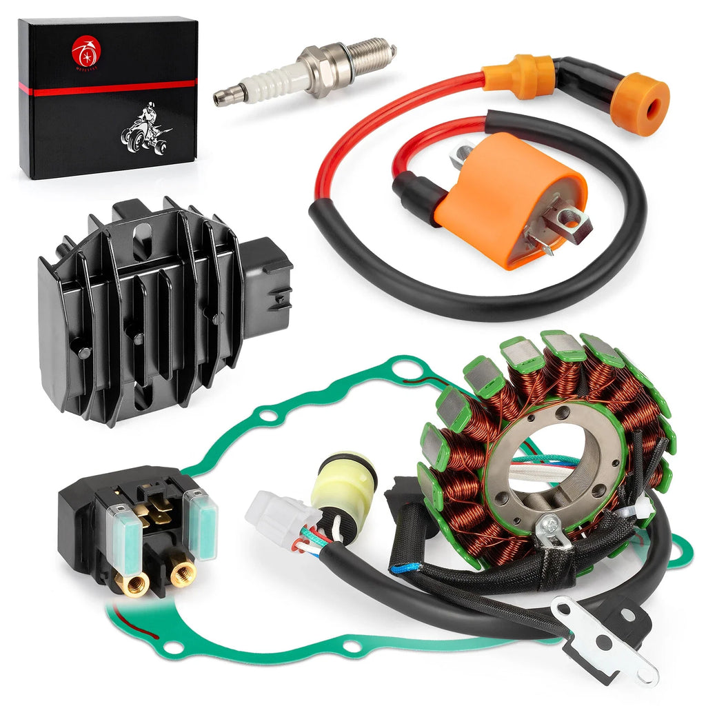 Stator Rectifier Ignition Coil Kit for Yamaha Bear Tracker 250 YFM250X (2001-2004)