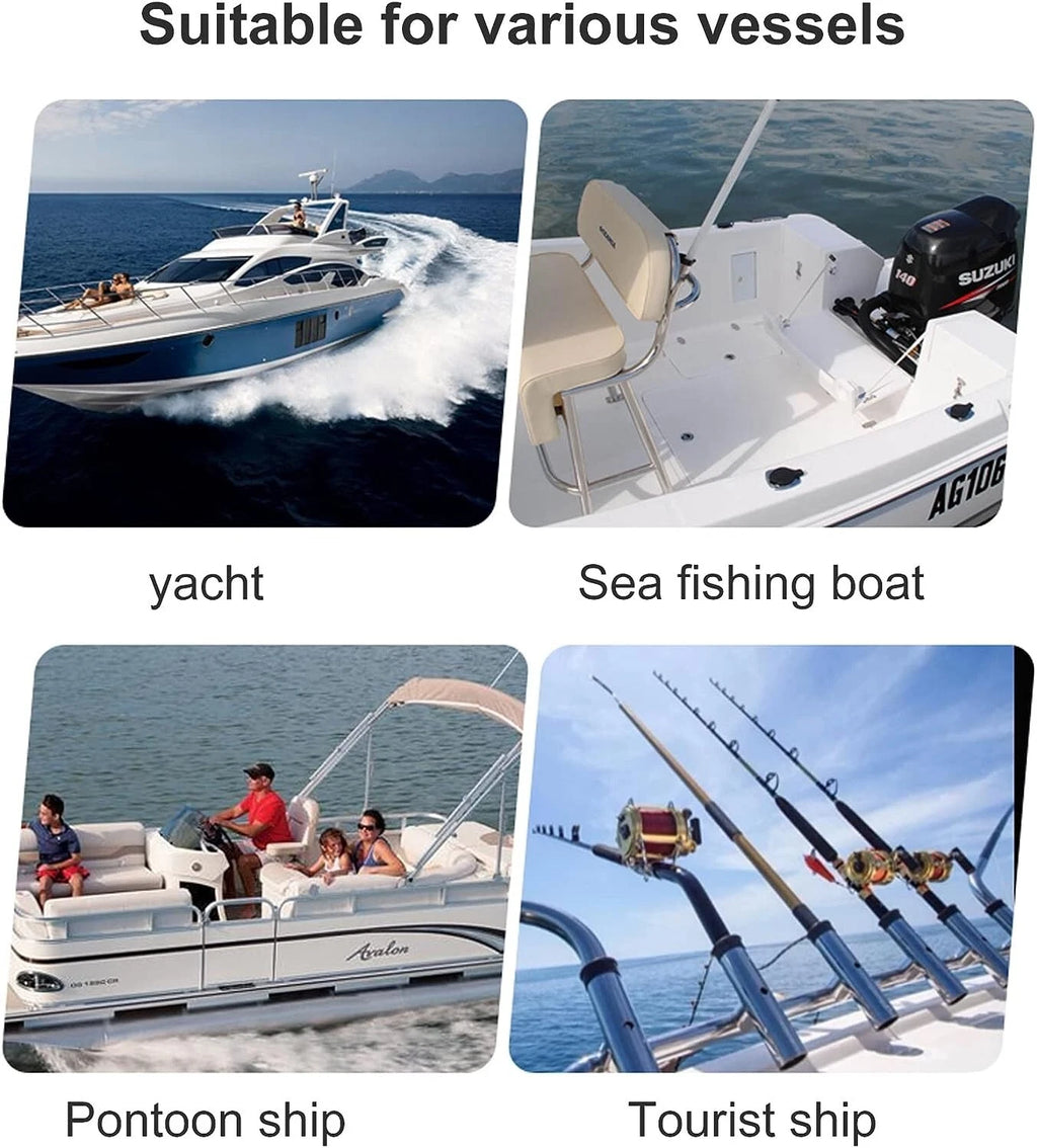 Boat Fishing Rod Holder 316 Stainless Steel Drain Gimbal Pin for Various Models