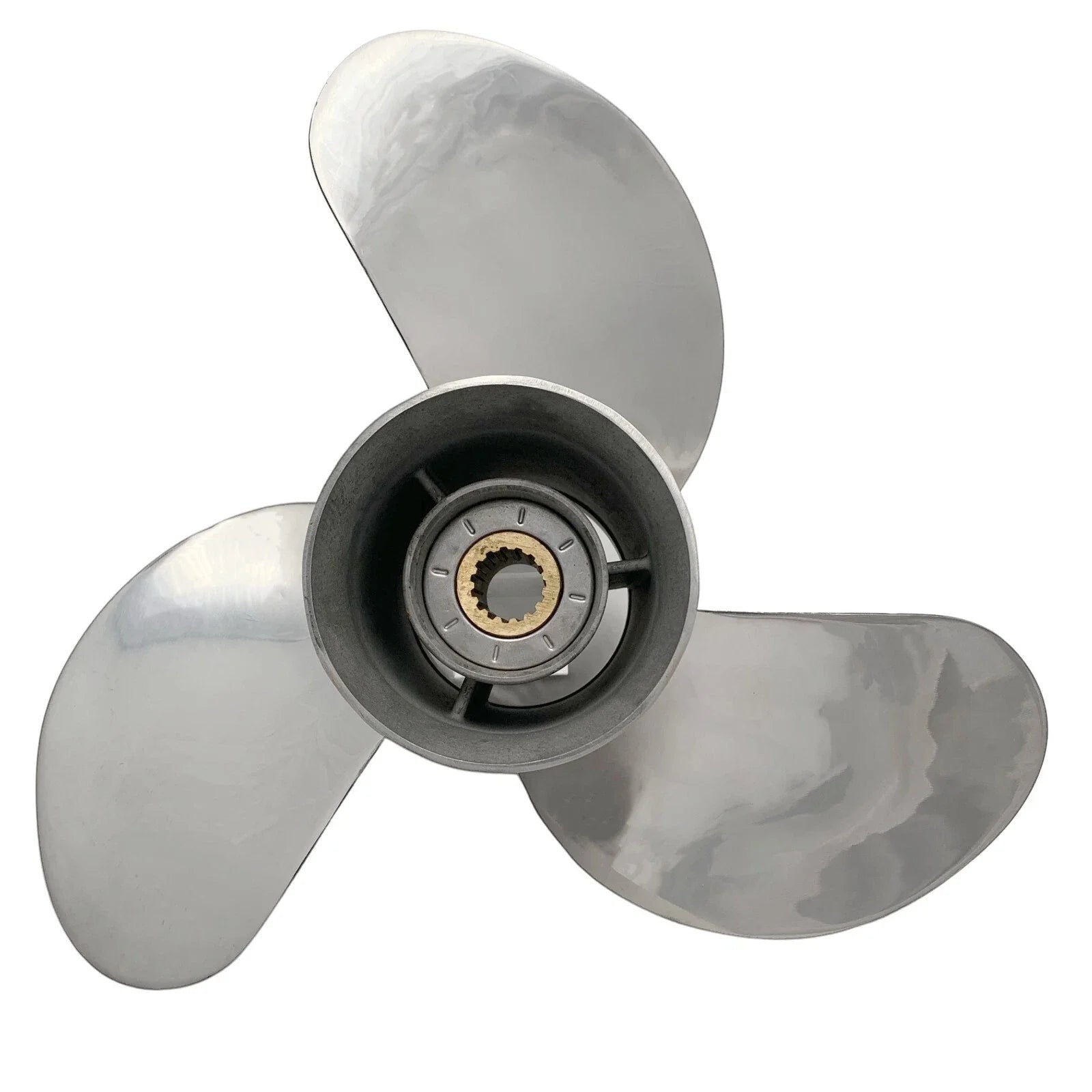 Boat Propeller 13 1/4X17 for Yamaha 25-60HP Stainless Steel 15 Tooth