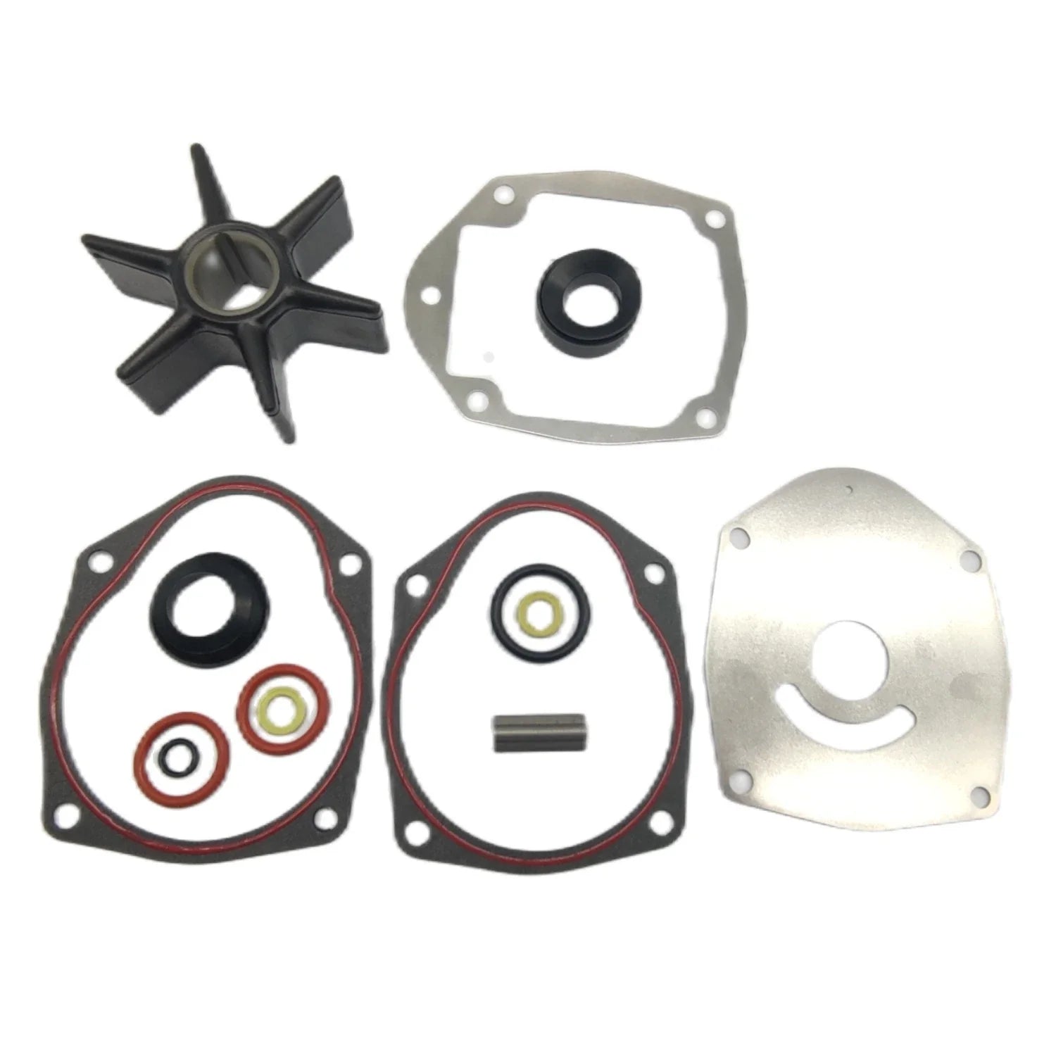 Water Pump Impeller Repair Kit for Mercury Marine 47-43026T Series (40-60HP)