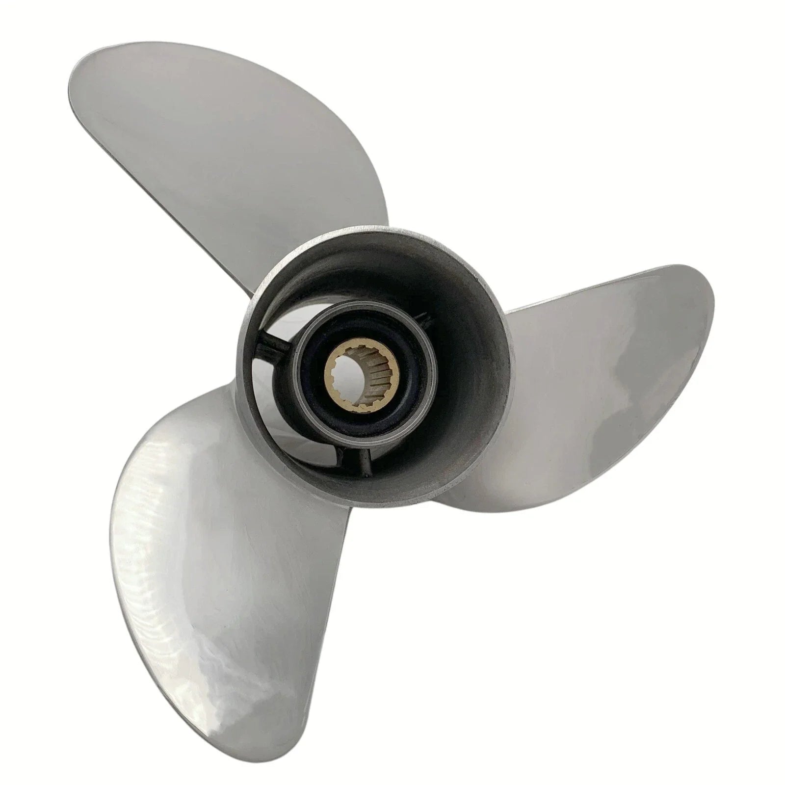 Propeller 13 1/4x17 for SUZUKI Outboard 13 Tooth Stainless Steel