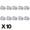 10 Pack Chrome K&N Oil Filter for Honda XRV650 Africa Twin 1988-1990