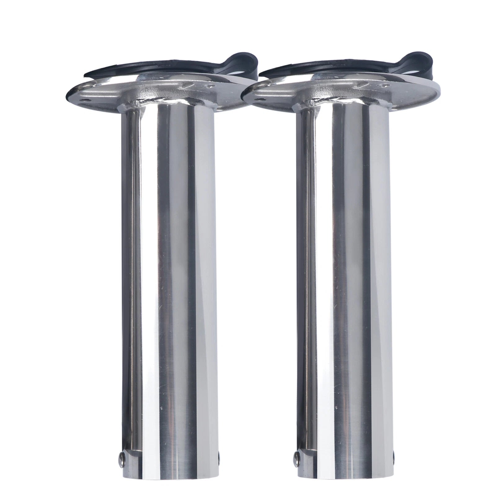 Marine 316 Stainless Steel Fishing Rod Holder 90° Flush Mount for Boat RV