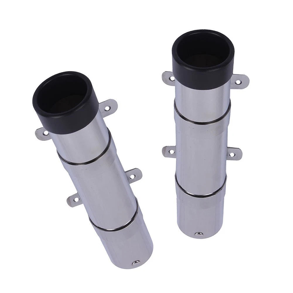 Stainless Steel Boat Strap Fishing Rod Holder Side Mount for Truck RV Yacht Kayak