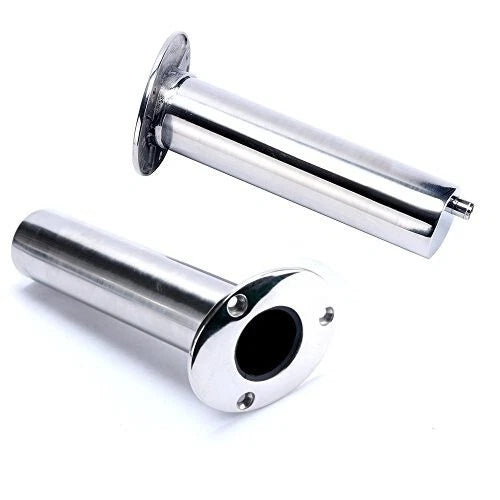 Stainless Steel Fishing Rod Holder 15 Degree Flush Mount for Boat