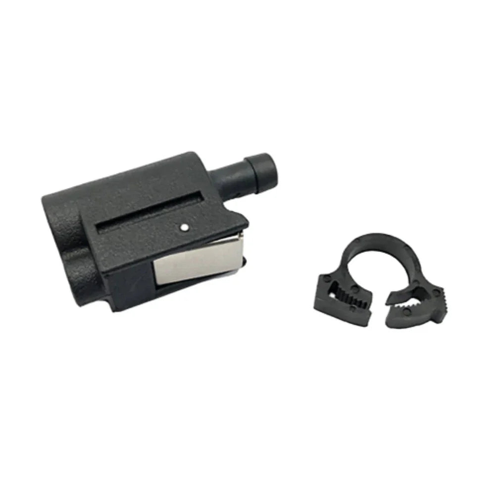 Fuel Tank End Connector & Clip for Quicksilver Mariner Outboard Fuel Tanks