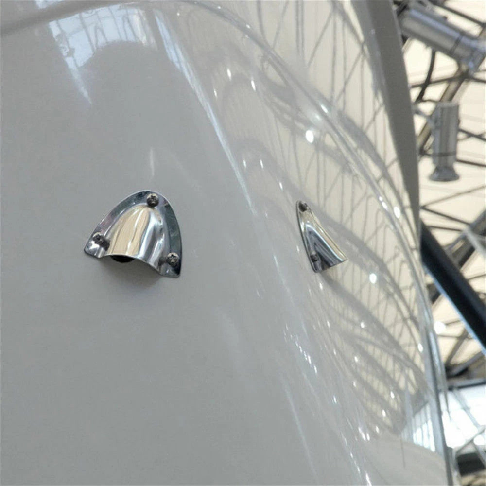 Clam Shell Midget Vent Hose Cable Cover for Marine Boat