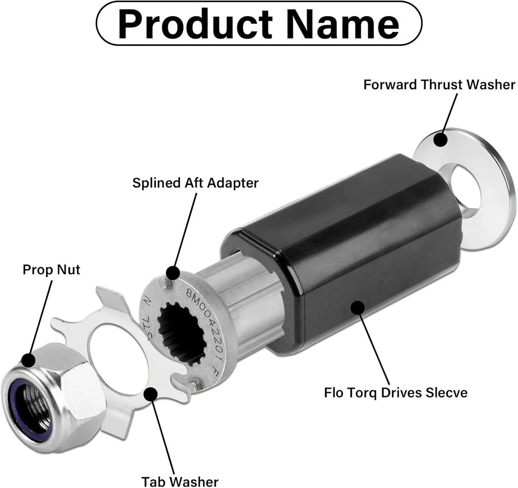 Flo-Torq II Propeller Hub Kit for Mercury/Mariner Outboards (40-250HP)