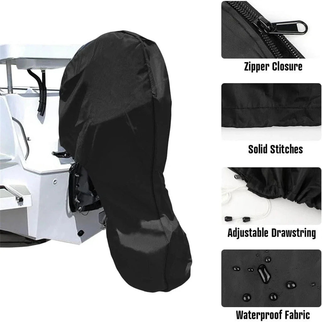 Outboard Engine Cover Waterproof for 6-20HP Marine Motors