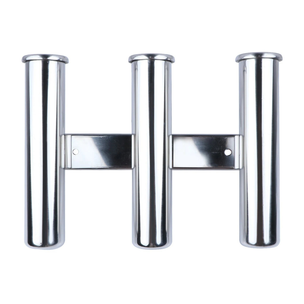3 Tube Fishing Rod Holder Stainless Steel for Marine Boat Truck RV