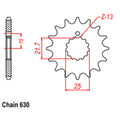 Front Sprocket 14T for Suzuki GSX750S Katana (1982)