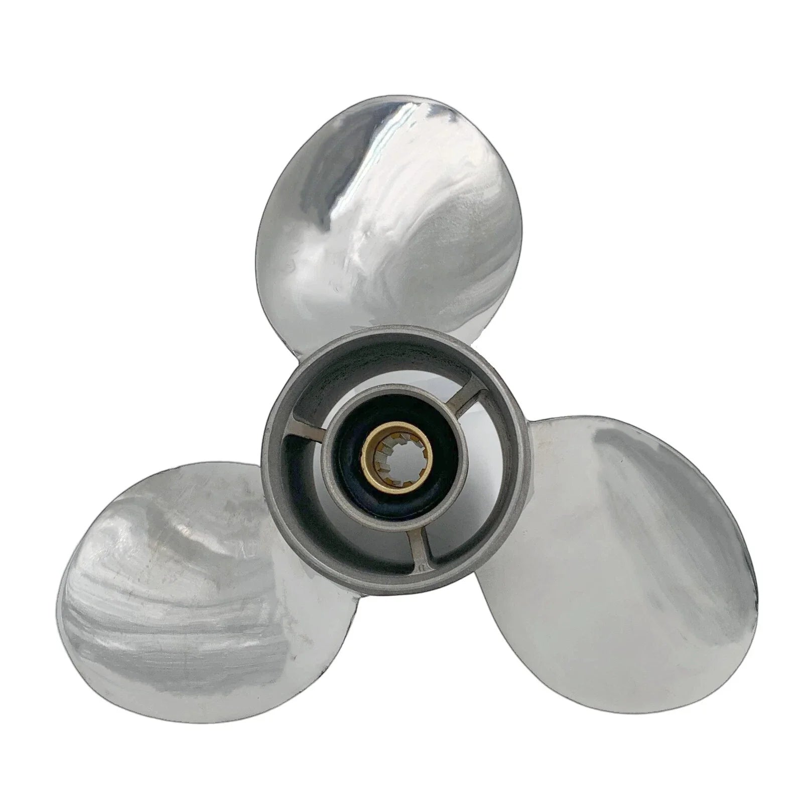 Propeller 9 1/4x12 for Yamaha Outboard 9.9-15HP Stainless Steel 8 Tooth