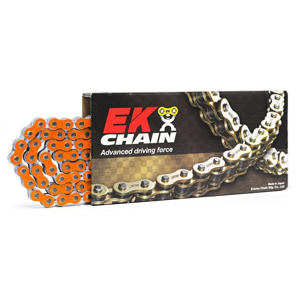 EK Chain SRX'Ring Orange for Suzuki DR250 (1988–1993)