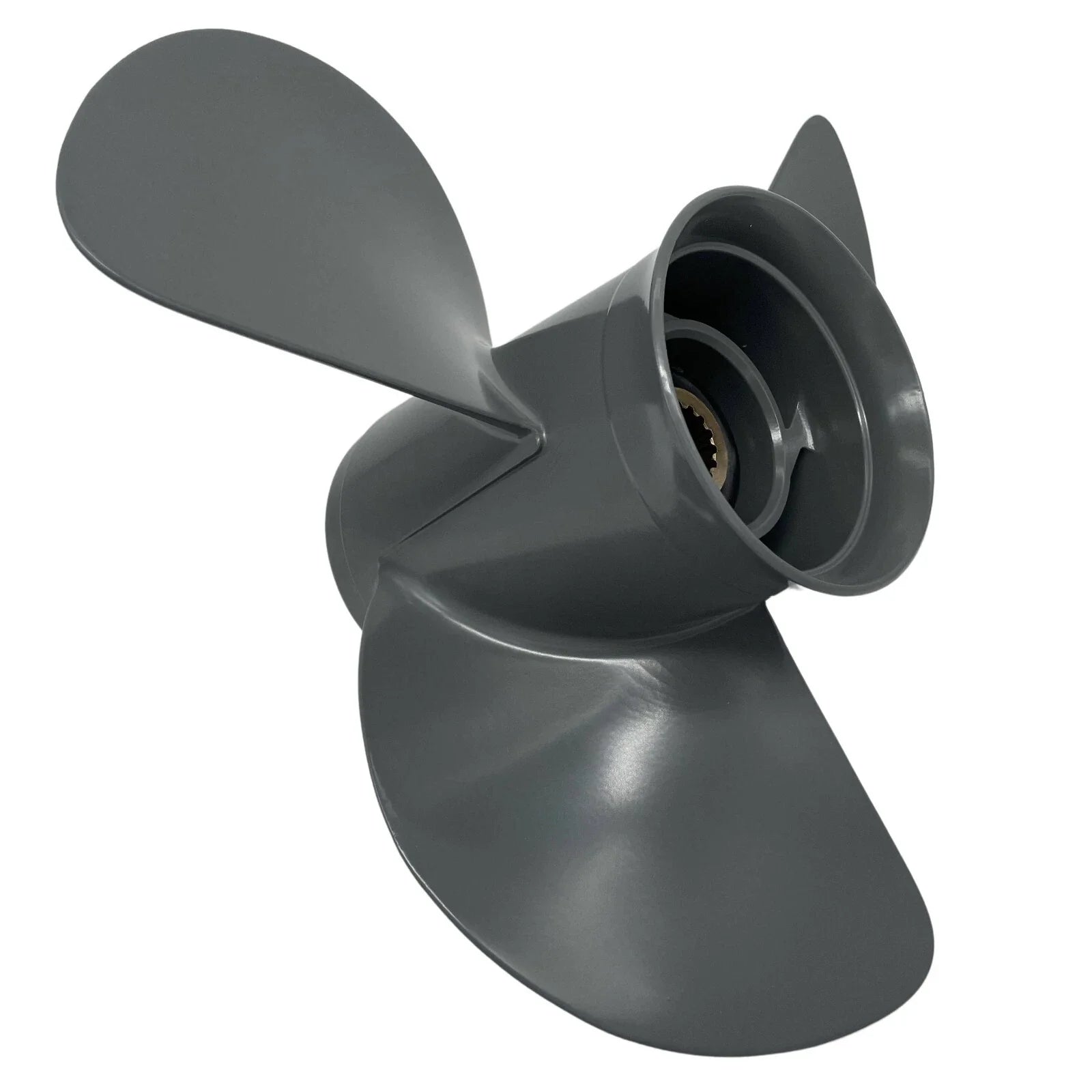 Propeller 13 5/8x13 for HONDA Outboard 15 Tooth RH 3-Blade Aluminum