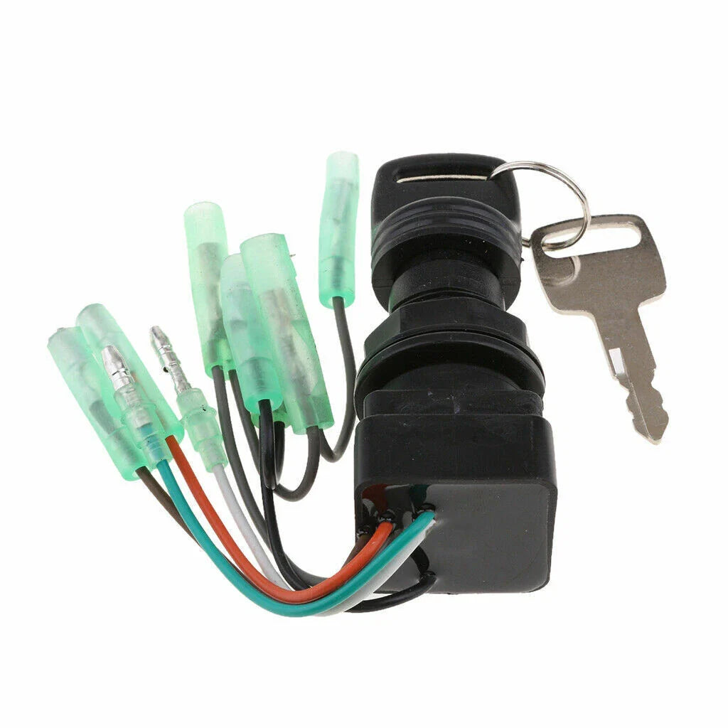 Ignition Key Switch Assembly for Suzuki Outboard 37110-92E01
