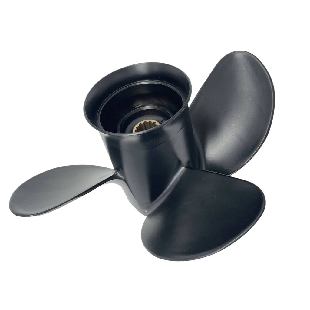 Propeller 10 1/4X14 for HONDA Outboard 4 Blades Aluminum 13 Tooth