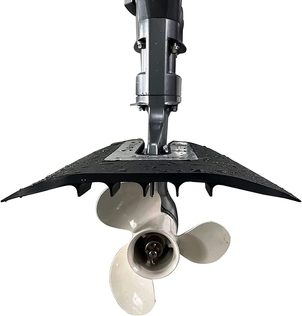 Whale Tail Hydrofoil Stabilizer for Outboard 8-75 HP Motors & Boats