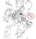 Water Intake Hose Connector & Gasket for Volvo Penta 18-2778