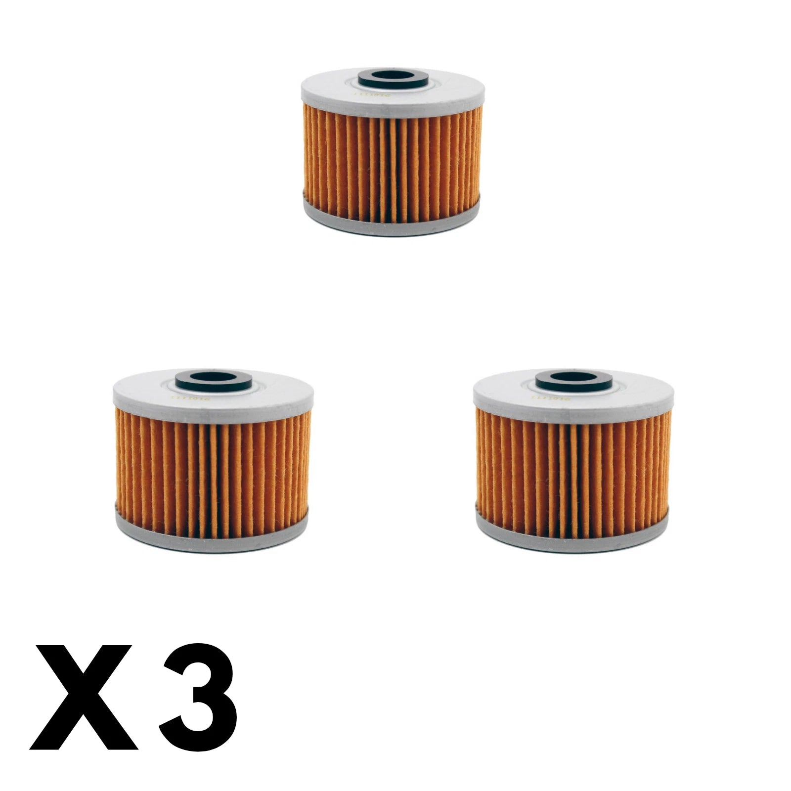 3 Pack Oil Filter for Suzuki DR-Z110 (2003–2005)