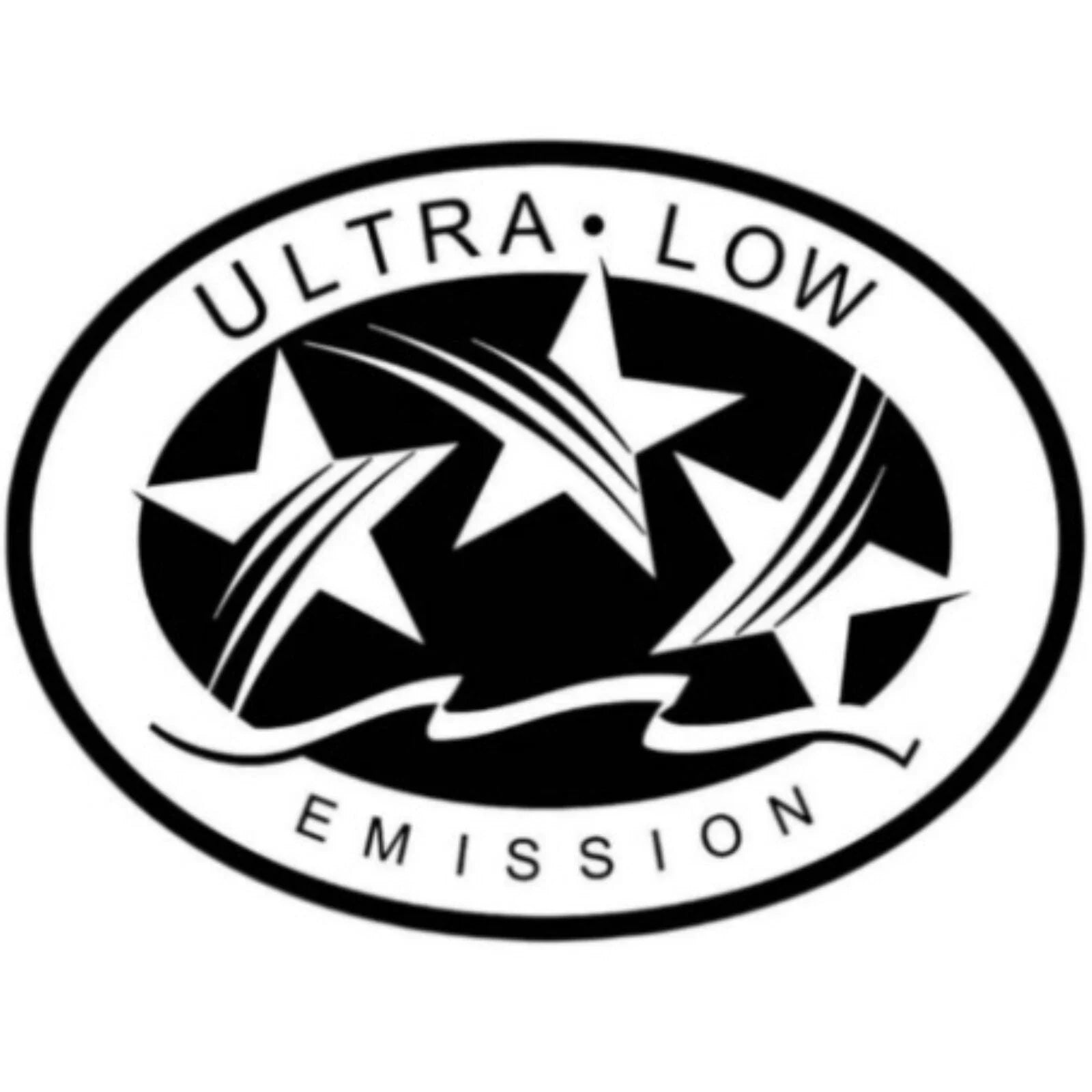 Ultra Low Emission Outboard Graphic Sticker Decal for OMC/BRP - White