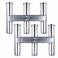 3 Tube Fishing Rod Holder Stainless Steel for Marine Boat Truck RV