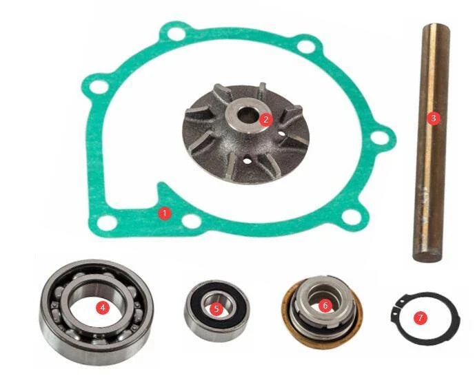 Volvo Penta Circulation Pump Repair Kit for AD41/AQAD40/AQAD41/D41