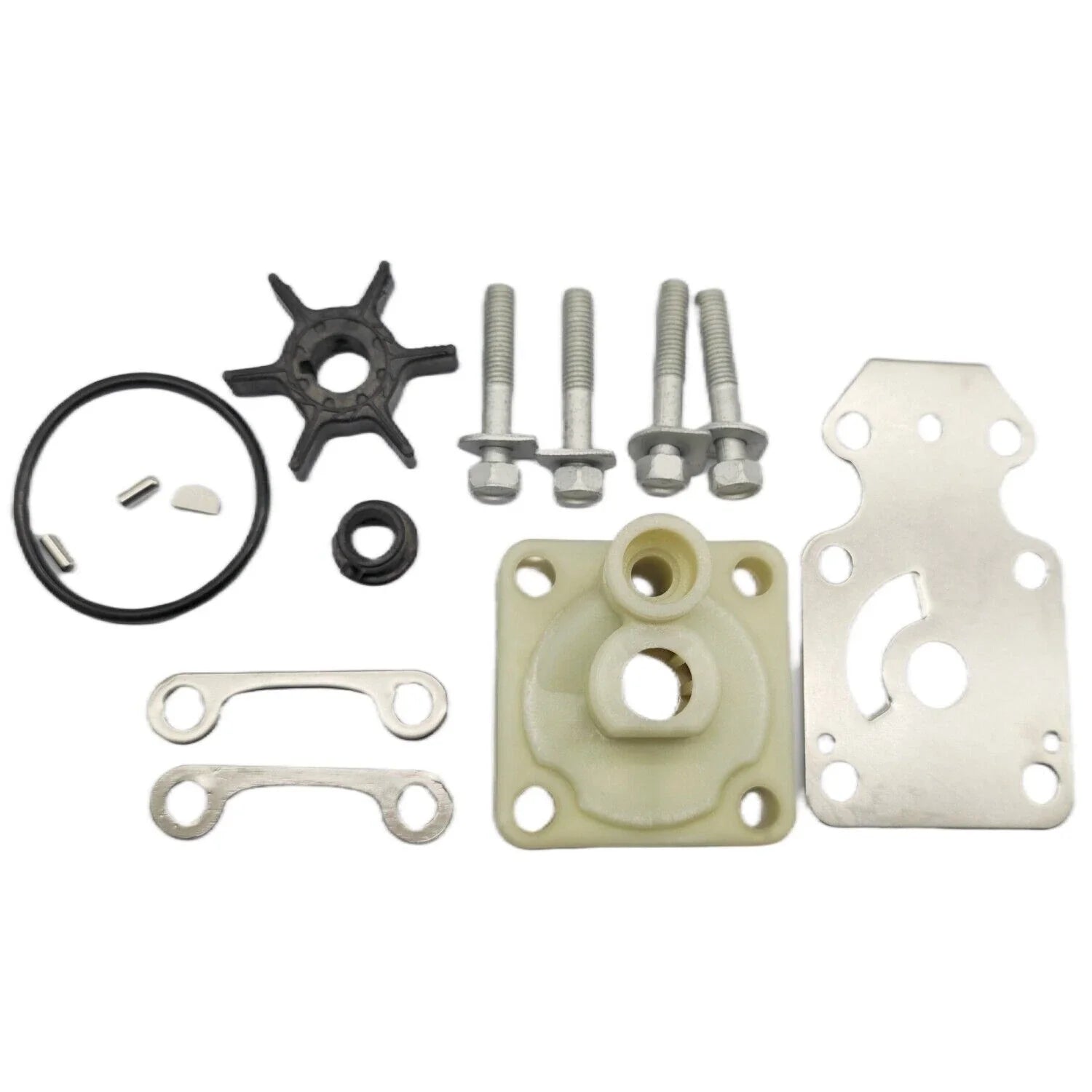 Water Pump Impeller Kit for Yamaha 15-20HP 4-Stroke Outboard F15C 20"
