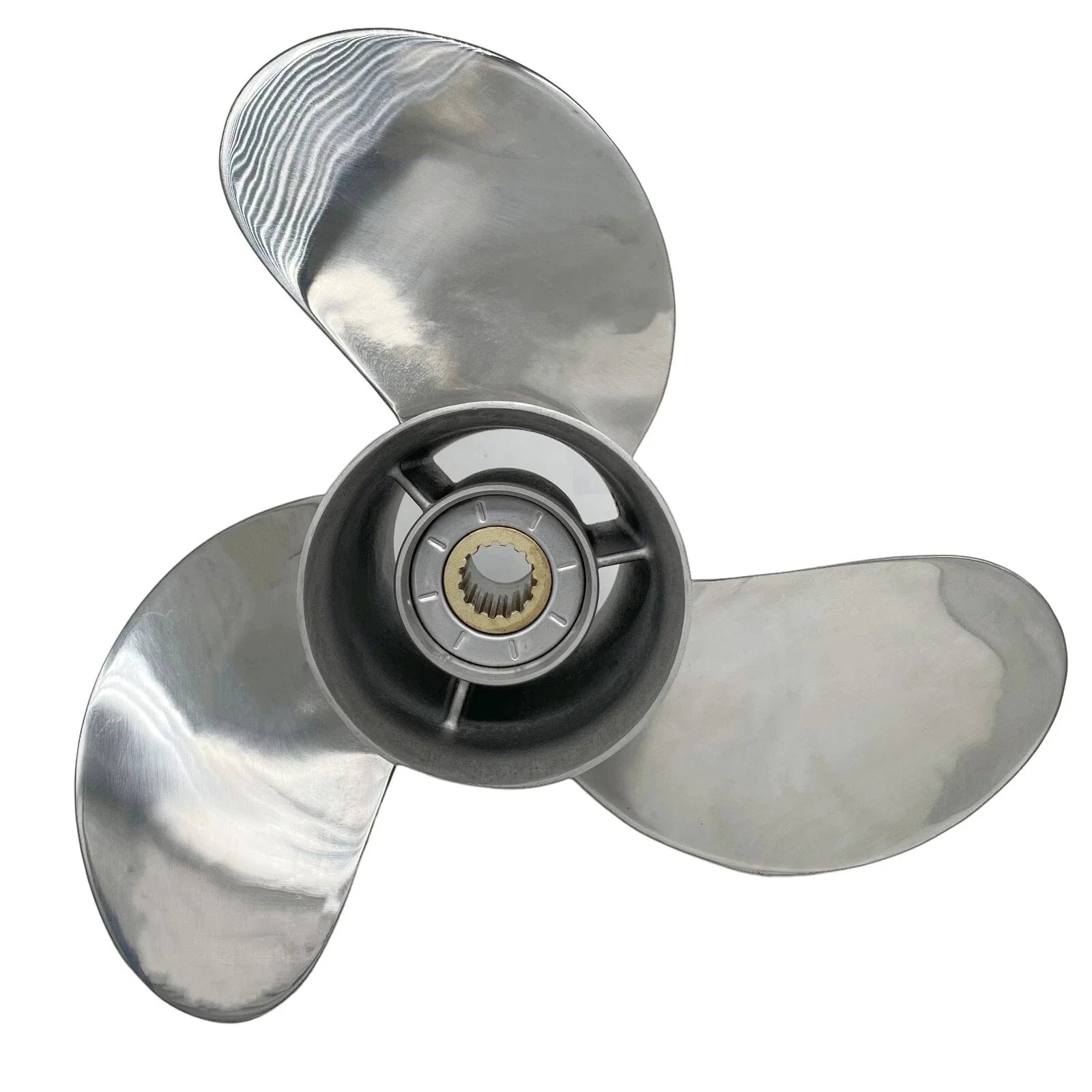 Propeller 13 1/2x15 for MERCURY Outboard 3 Blades Stainless Steel 15 Tooth