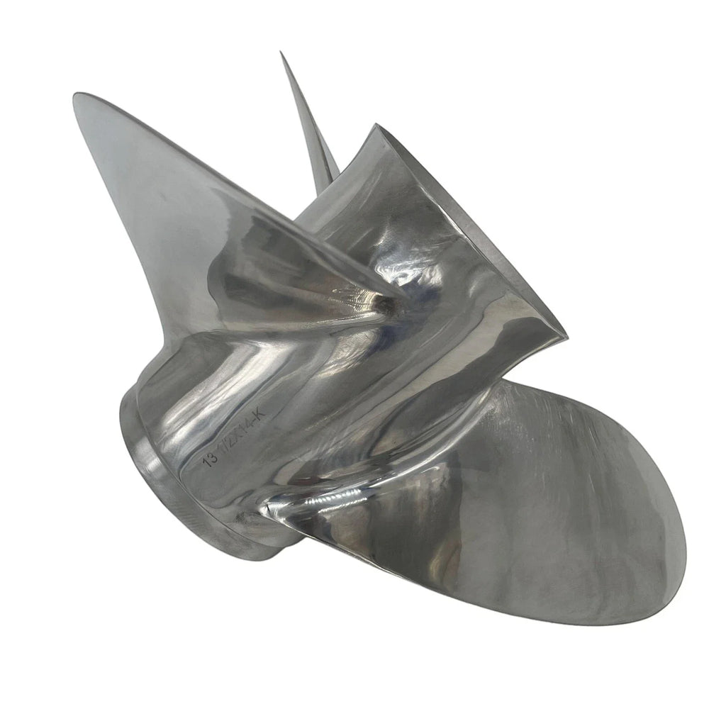 Propeller 13 1/2x14 for MERCURY Outboard 15 Tooth 3-Blade Stainless Steel