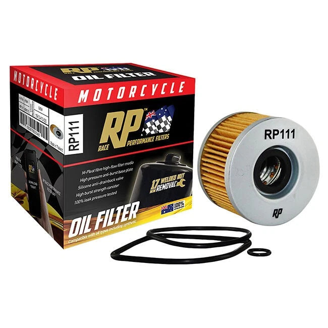 2 Pack RP Oil Filter for Honda CB250ND 1982