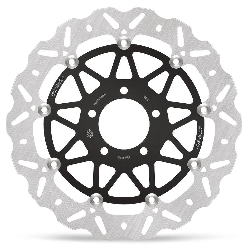 MotoMaster Nitro Right Floating Front Brake Disc for Suzuki GSX-R600 (1997–2003)