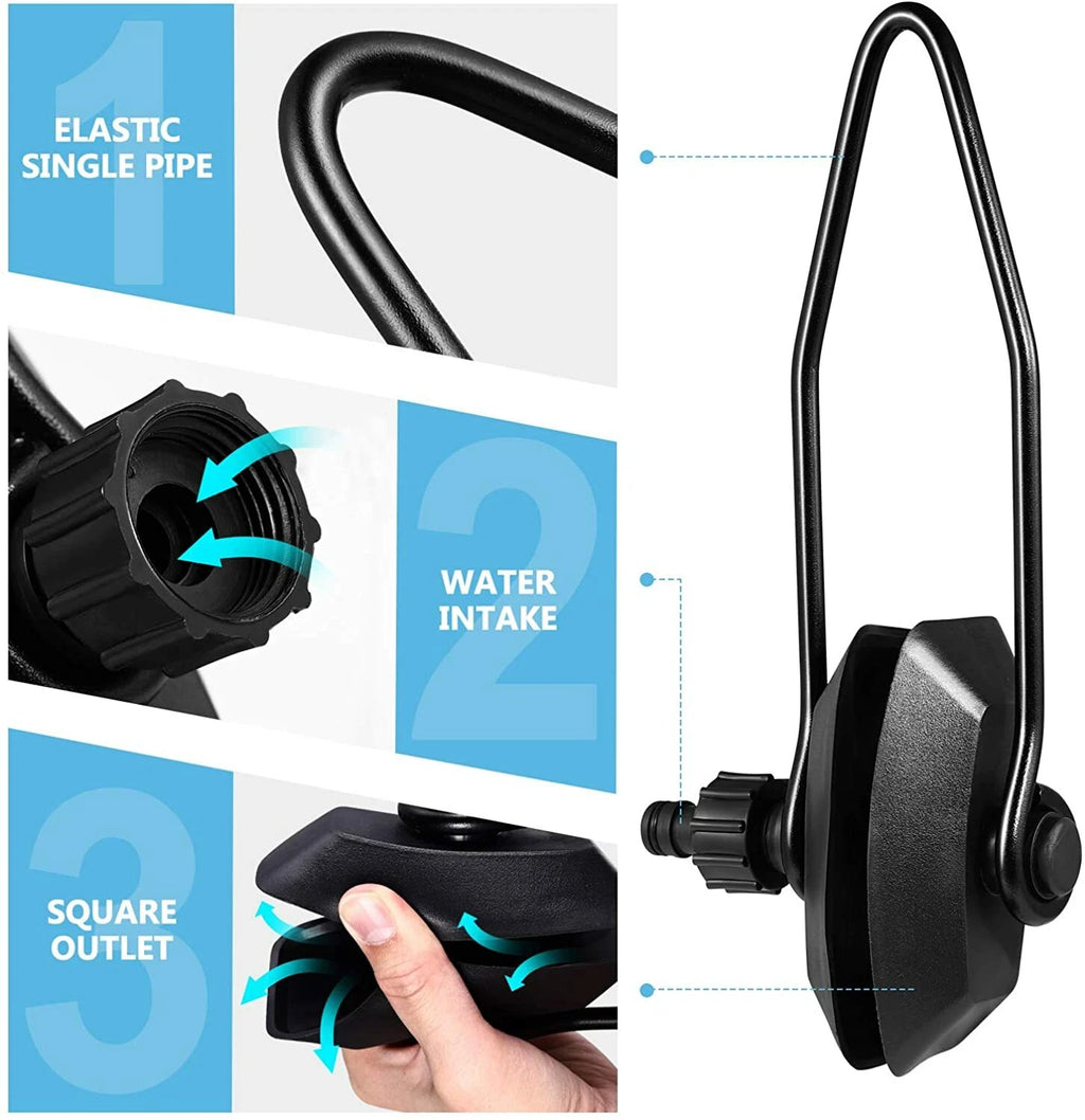 Outboard Motor Water Flush Rectangular Ear Muff Engine Flusher