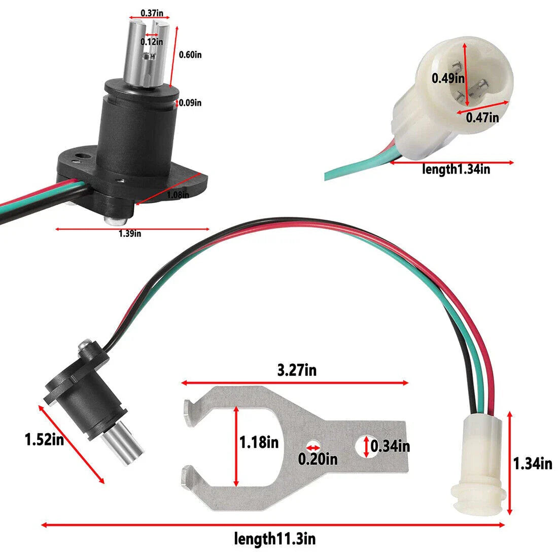Potentiometer Trim & Tilt Sender Sensor Kit for Volvo Penta Models 22314183