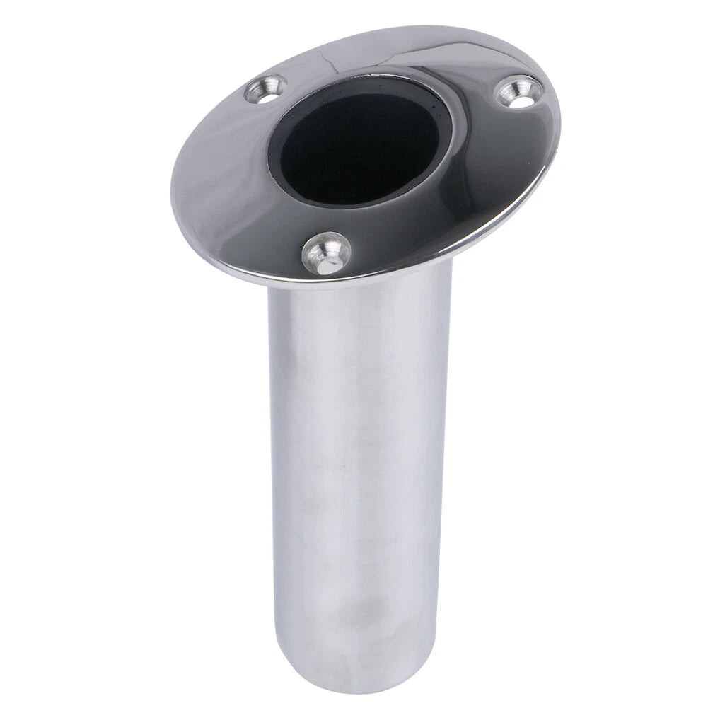 Stainless Steel Fishing Rod Holder 15 Degree Flush Mount for Boat