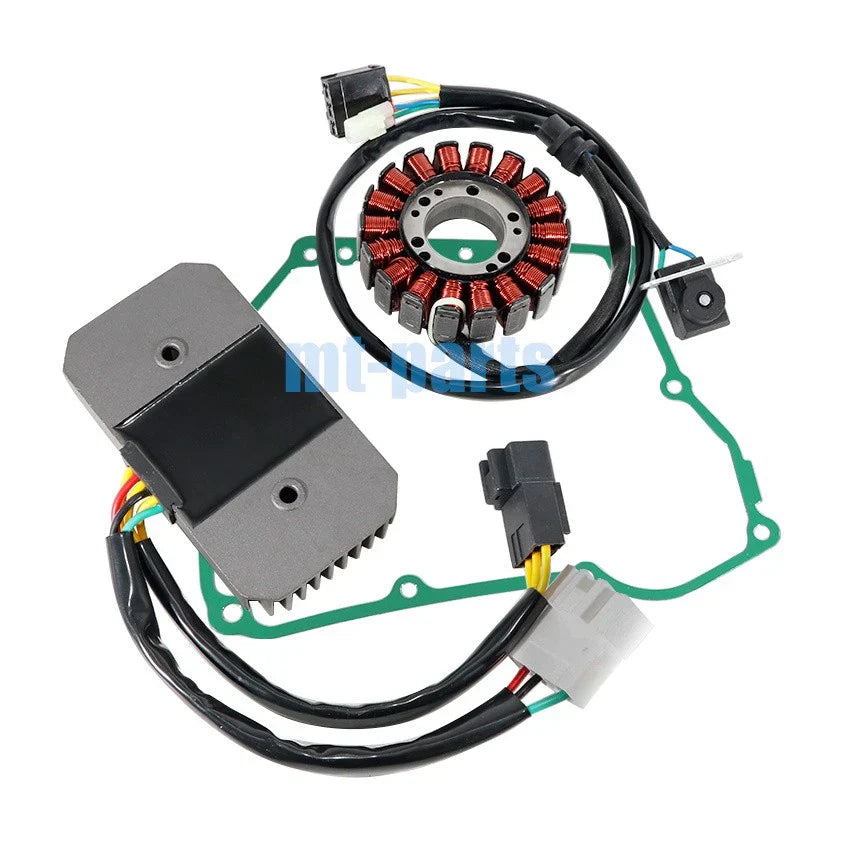 Stator Coil + Regulator + Gasket for SYM HD 300i 4T ABS TCS E5 (2022-2023)