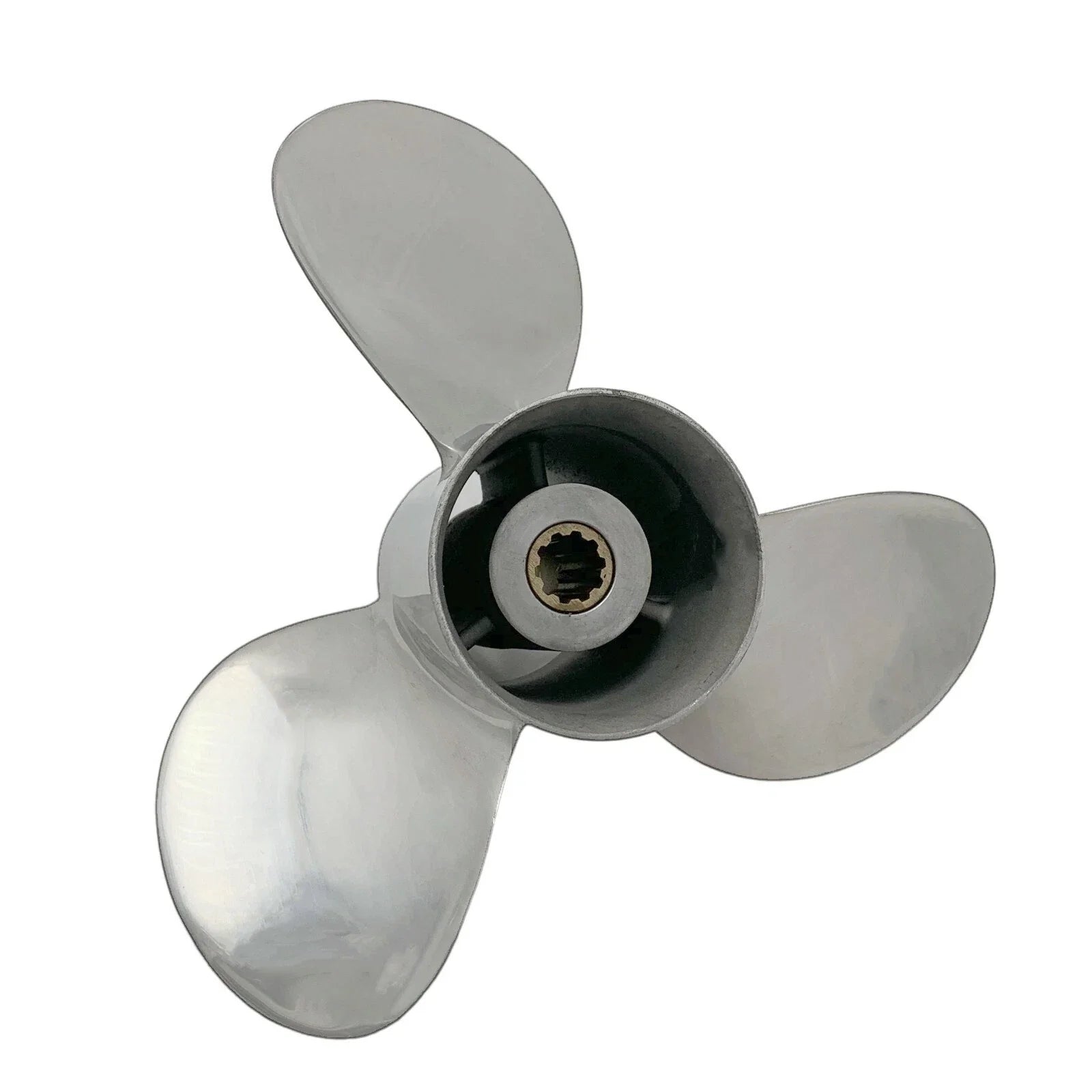 Propeller 9.9x12 for Mercury Outboard 25-30HP Stainless Steel 10 Tooth