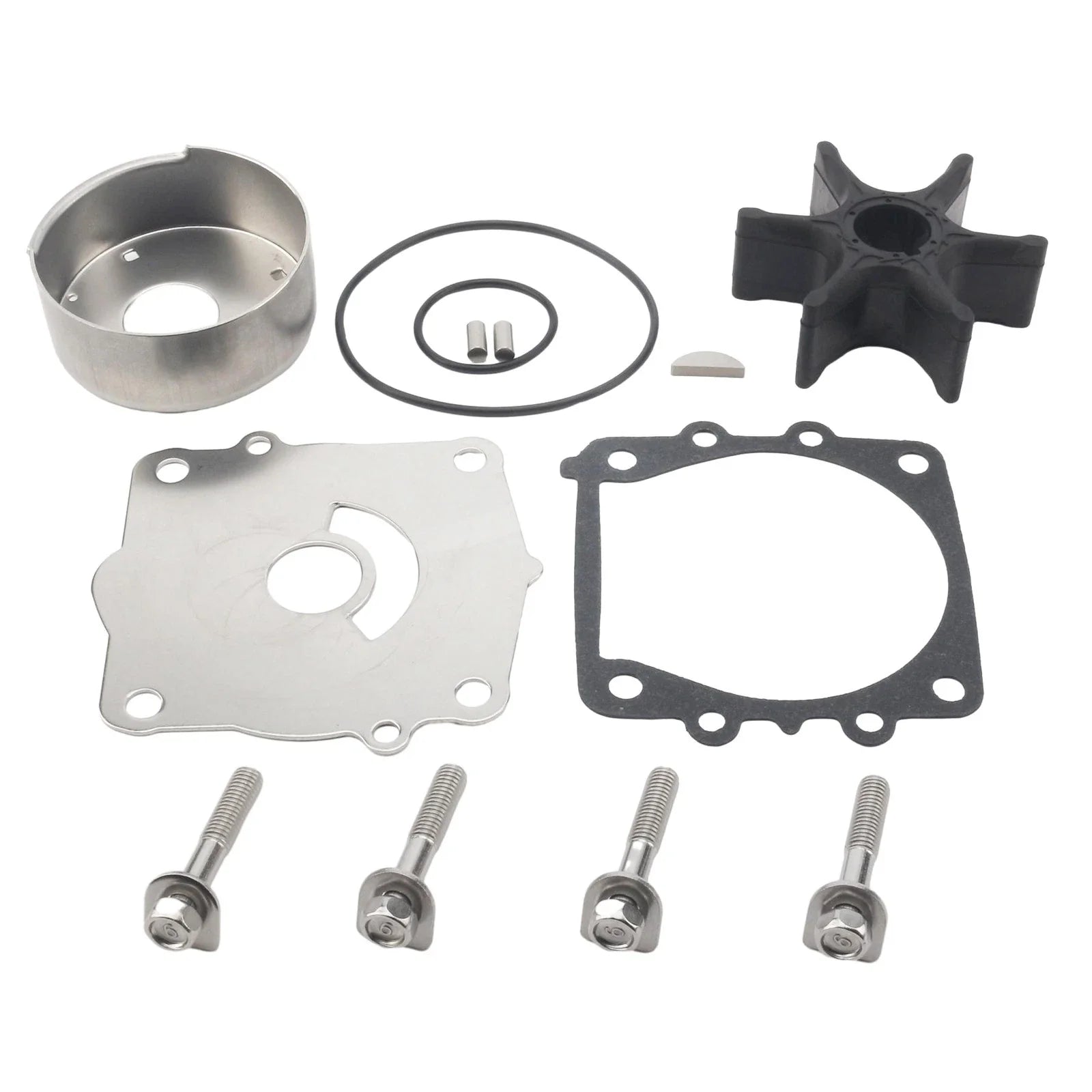 Water Pump Impeller Kit for Yamaha 4-Stroke F75/F90/F115 HP Outboard