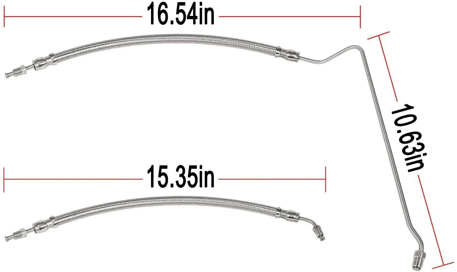Trim Tilt Ram Hoses for Mercruiser Alpha One Gen II