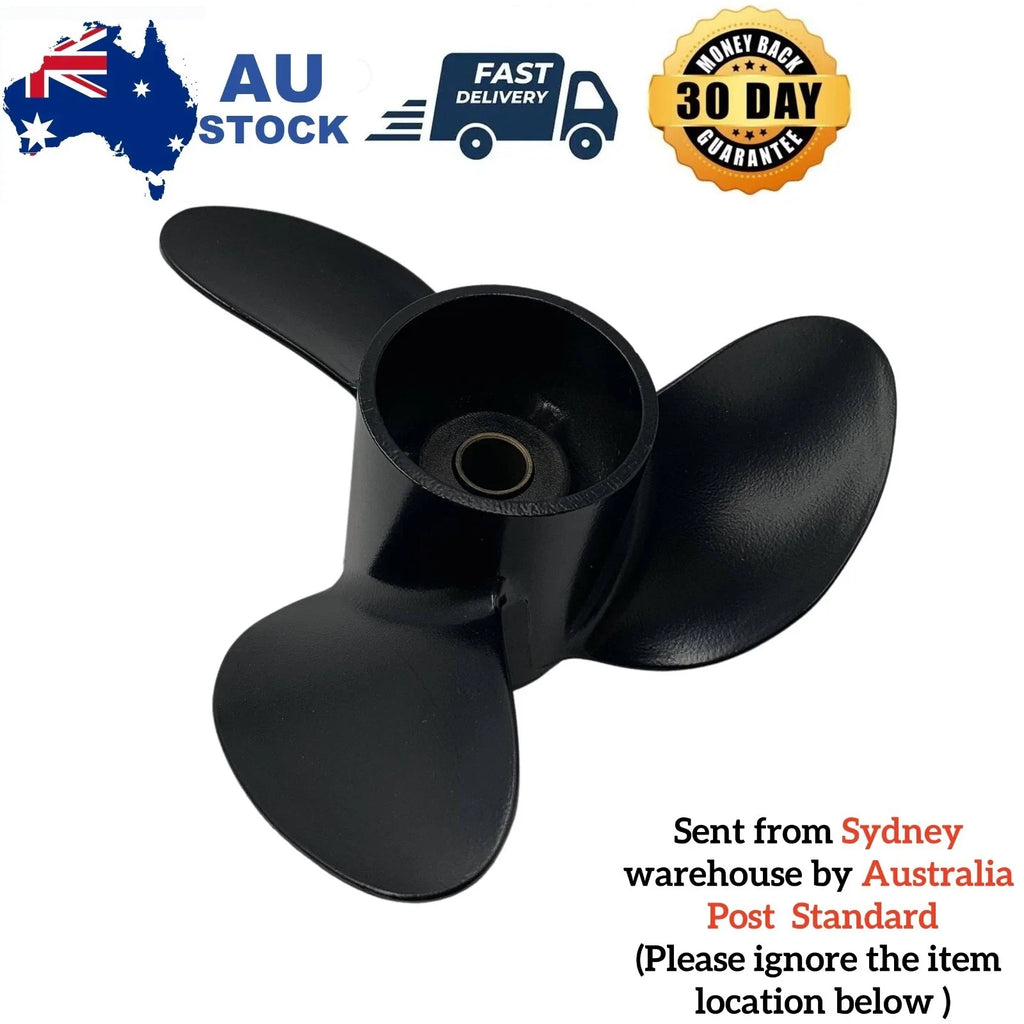 Aluminum Propeller 7.8x8 for Mercury/Tohatsu Outboard 4-6HP 12 Tooth