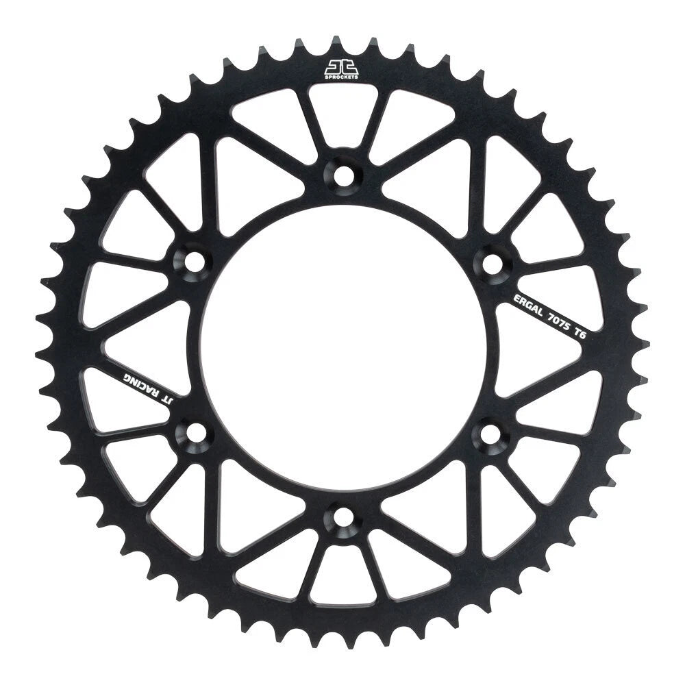 JT Alloy Racelite Black Rear Sprocket for Suzuki RMZ450 (2019)
