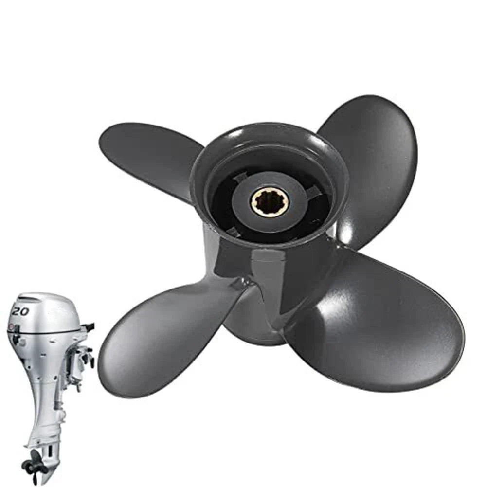Optimized Performance Aluminum Propeller for Honda Engines (40-60HP)