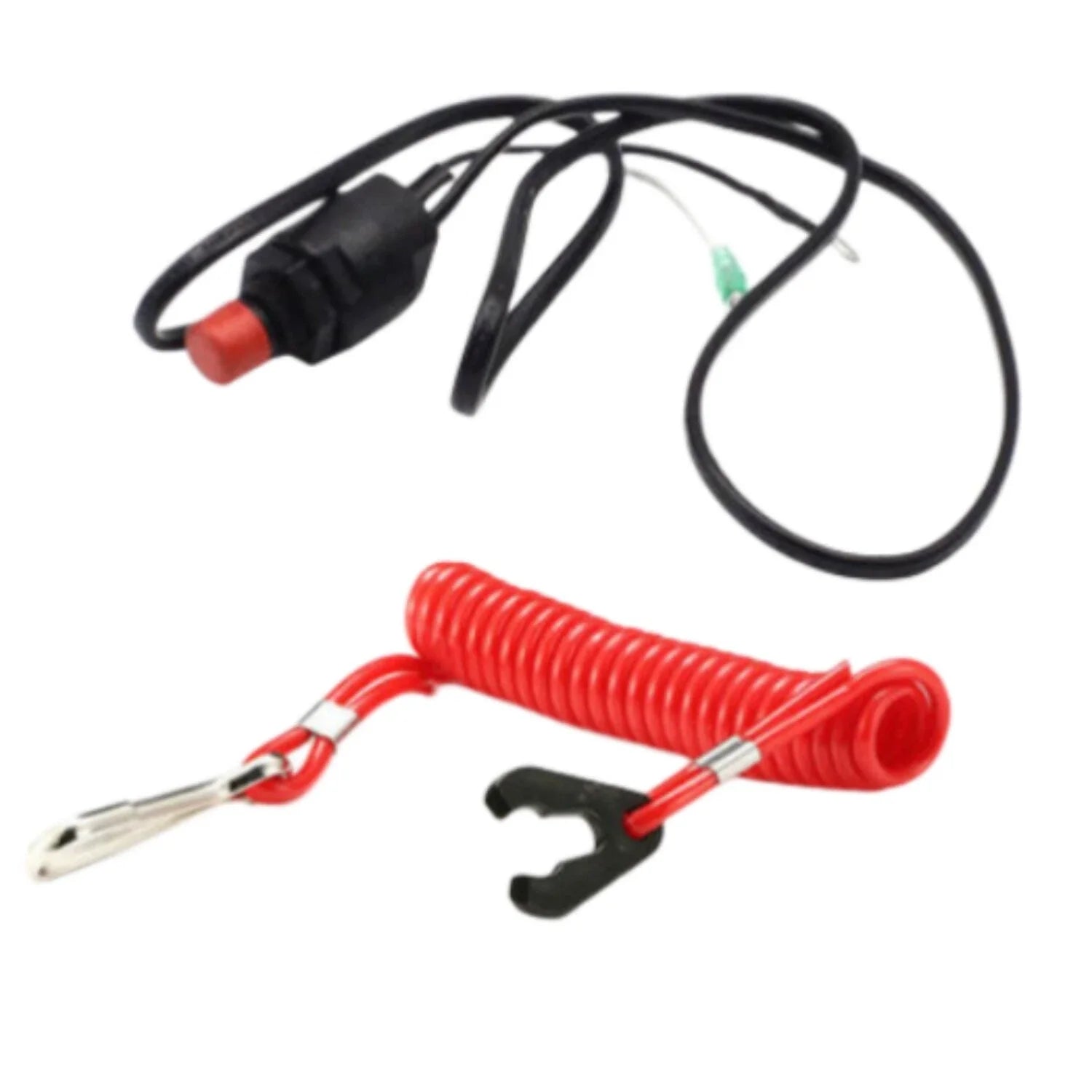 Kill Stop Switch & Safety Lanyard for Yamaha 2-Stroke Outboard 63V-82575
