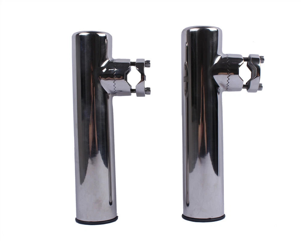 Boat Fishing Rod Holder Clamp-on for 7/8" - 1" Rail Mount