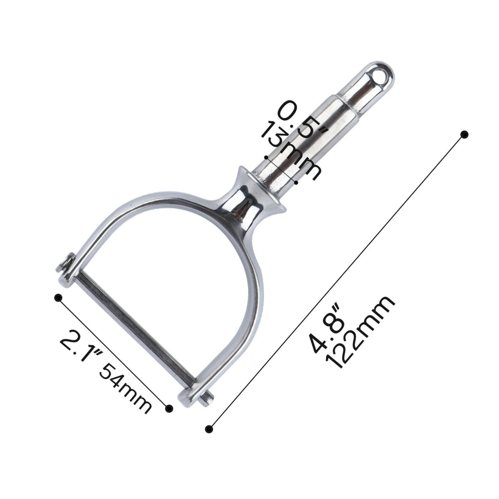 Stainless Steel Top-Mount Rowlock Horns for Oars (2020–2023)