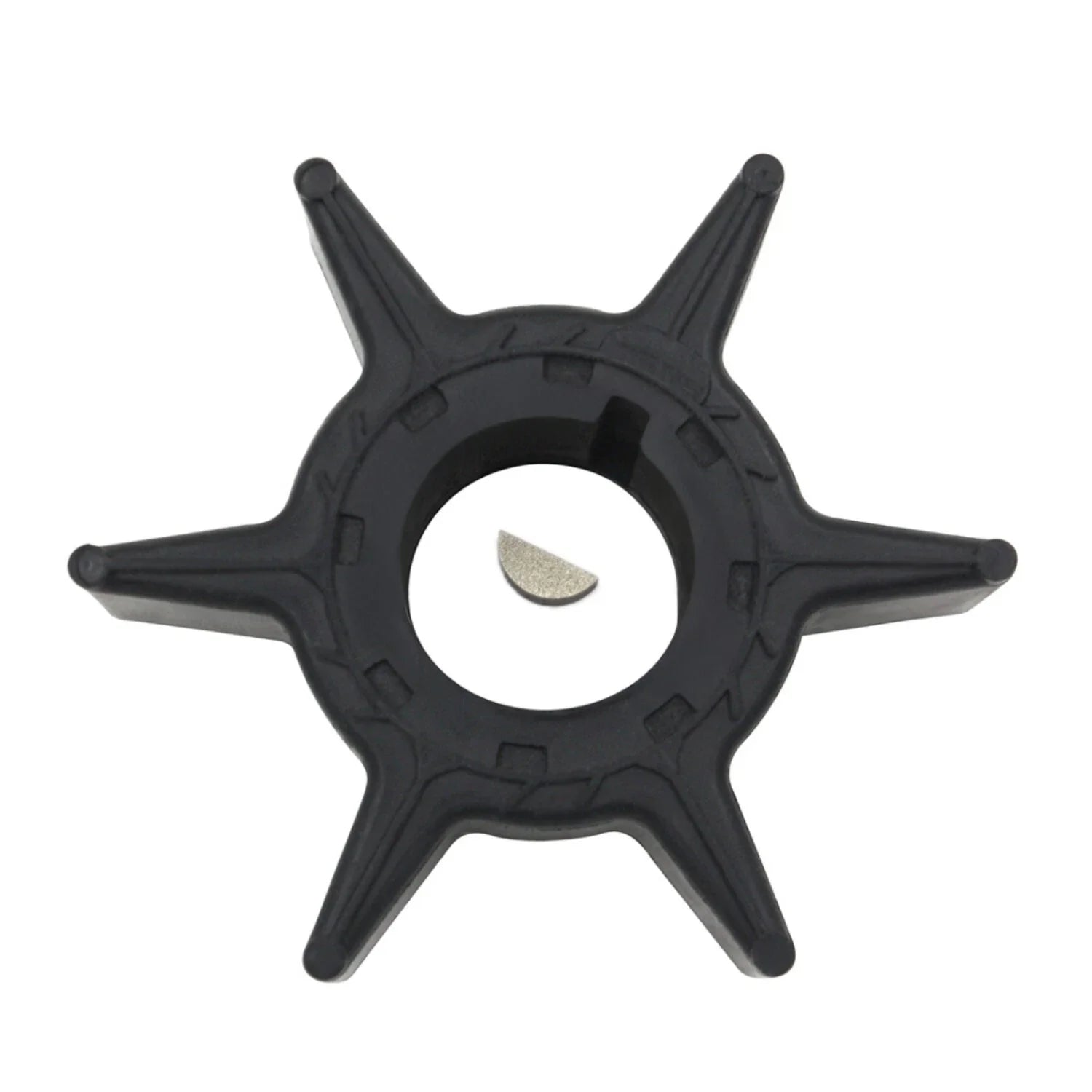 Yamaha 25-50HP 2-Stroke Outboard Water Pump Impeller & Key for F25/F30/F40/F50