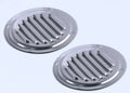 Stainless Steel 4" Round Louvered Vent for Marine Boat