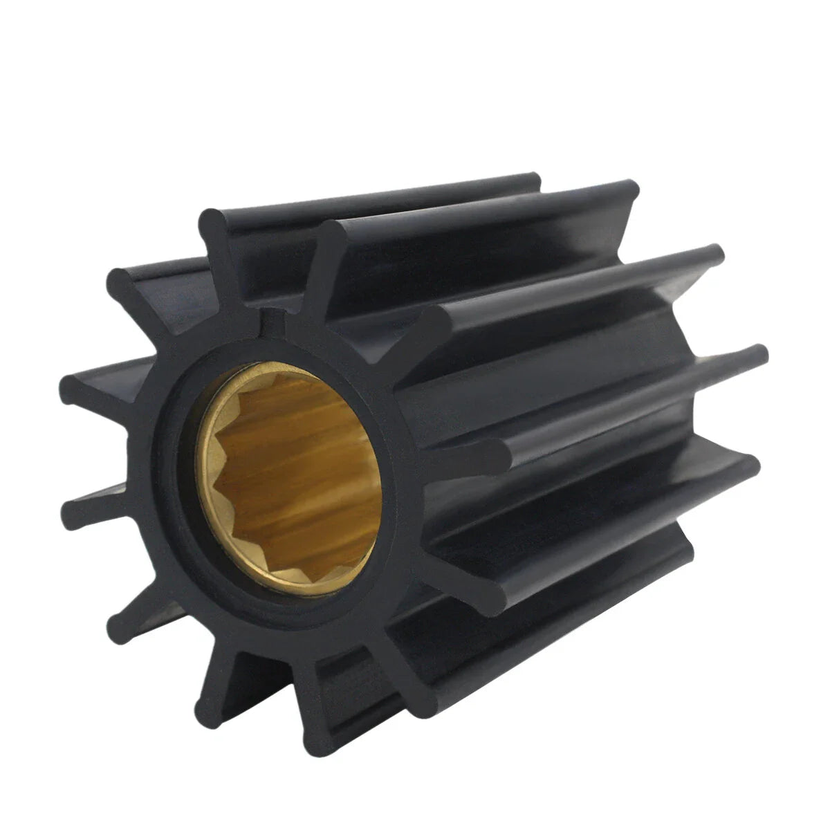 Sea Water Pump Impeller Kit for Volvo Penta D6 Series, Round Cover