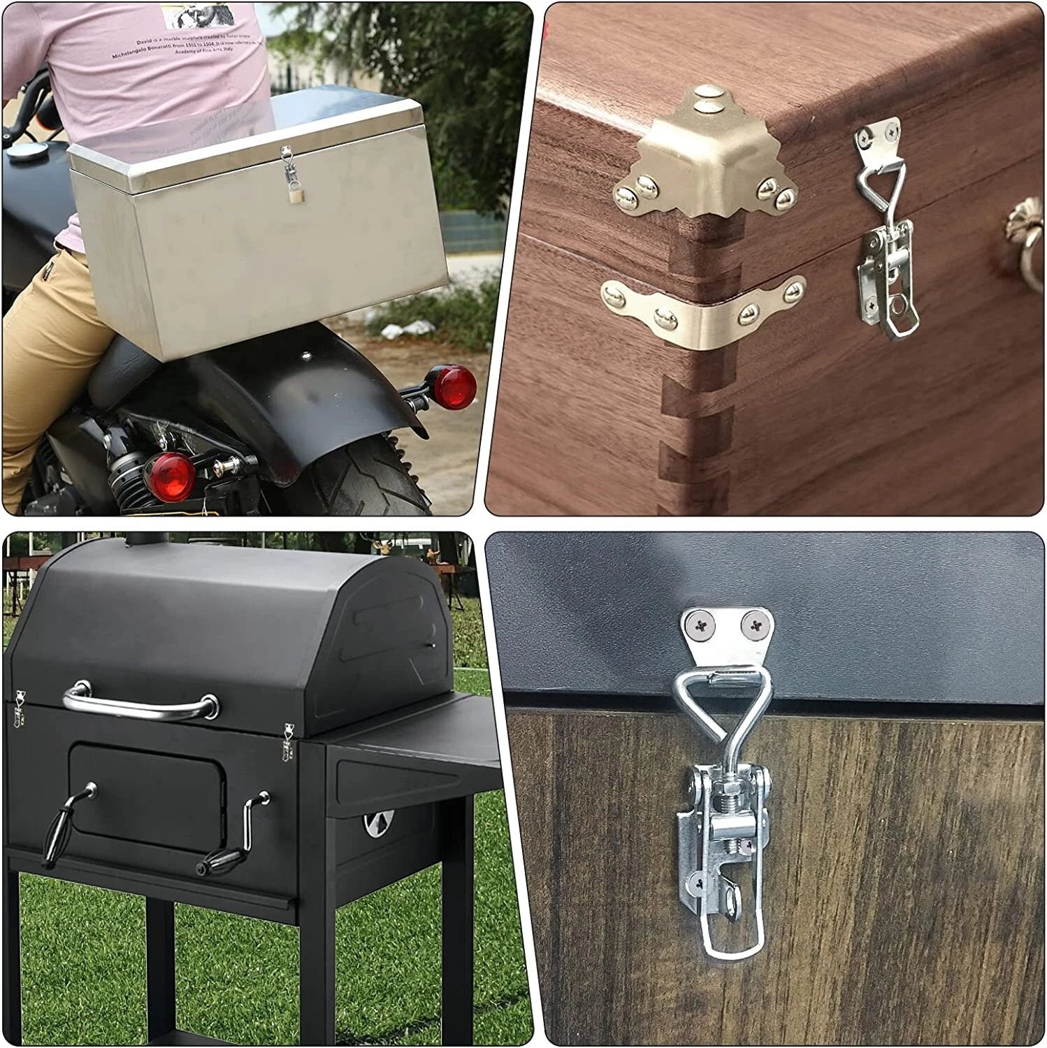 Marine Stainless Steel Toggle Latch Fastener Lock for Hatches and Cabinets