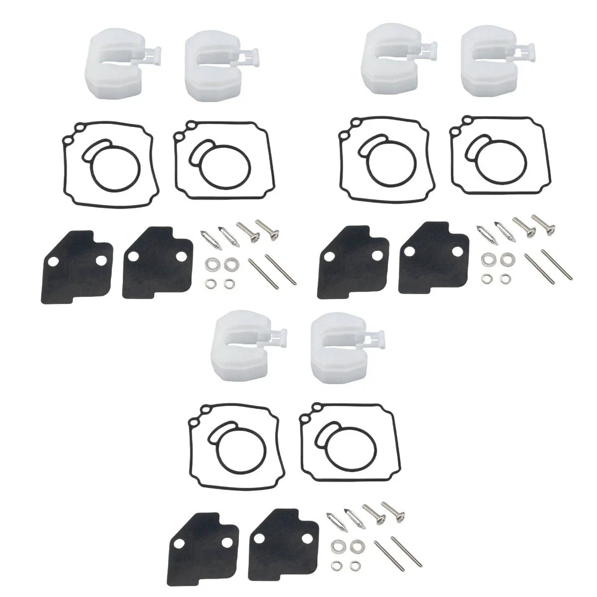 Outboard Carburetor Kit with Float for Tohatsu/Nissan M 40-50HP Boat Engine